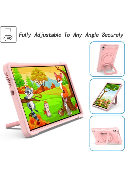 Lenovo Tab M10 Hd 2. Nesil Rose Gold Için Tutucu Tablet Kılıfı (Yurt Dışından)