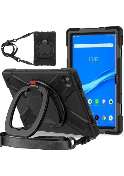 Lenovo Tab M10 Plus 10.6 3. Nesil 2022 Siyah Tablet Kılıfı (Yurt Dışından)