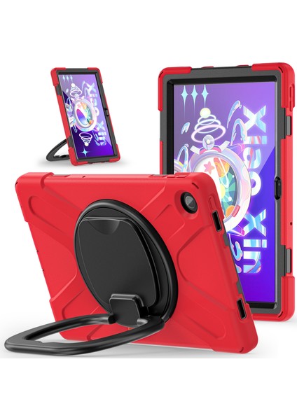 Lenovo Tab M10 Plus 10.6 3. Nesil 2022 Kırmızı Tablet Kılıfı (Yurt Dışından)