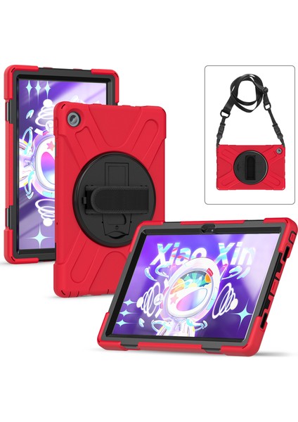 Lenovo Tab M10 Plus 10.6 3. Nesil 2022 (Kırmızı) Kırmızı Kılıf (Yurt Dışından)
