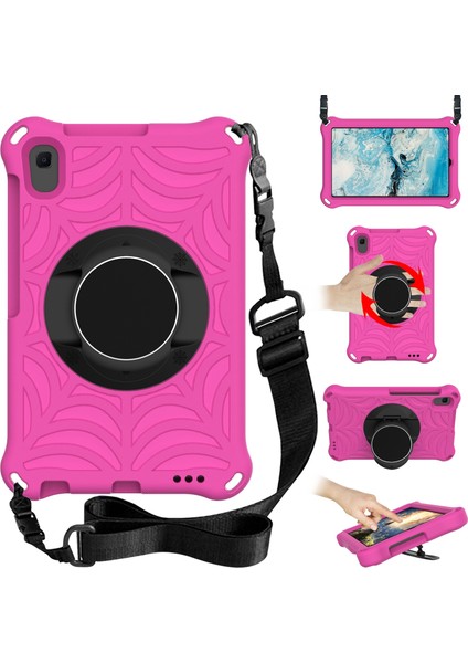 Lenovo Tab M8 Fhd Tb-5f / TB-8705X 8.0 Inç Kılıf Gül Kırmızısı Için (Yurt Dışından)