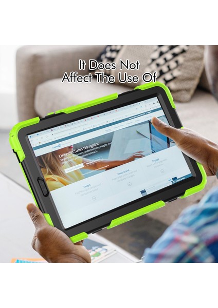 Lenovo Tab M9 Sarı Yeşil Için Silikon Hibrit Pc Kılıfı (Yurt Dışından) fırsatları