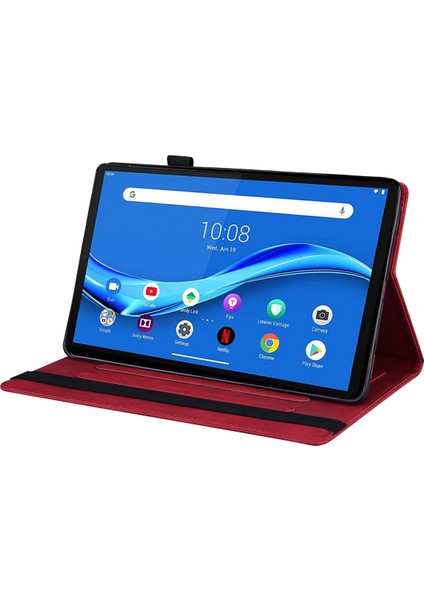 Lenovo Tab M10 Plus 10.6 3. Nesil 2022 Kırmızı Tablet Kılıfı (Yurt Dışından)