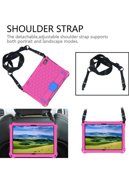 Lenovo Smart Tab M10 TB-605F Rosered + Blue Için Petek Eva + Pc Shl (Yurt Dışından) fırsatları