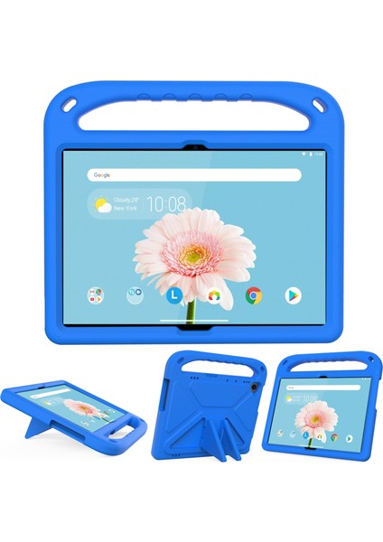 Lenovo M10 Fhd Rel TB-X605FC / TB-X605LC Mavi Için Kılıf (Yurt Dışından)