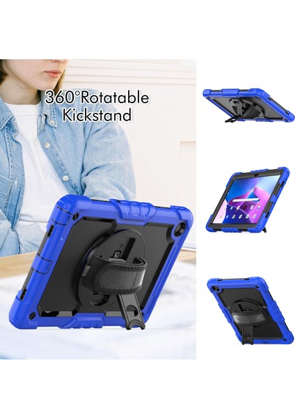 Lenovo Tab M10 Plus 10.6 Gen 3. Mavi Için Silikon Hibrit Pc Kılıfı (Yurt Dışından) fiyatları