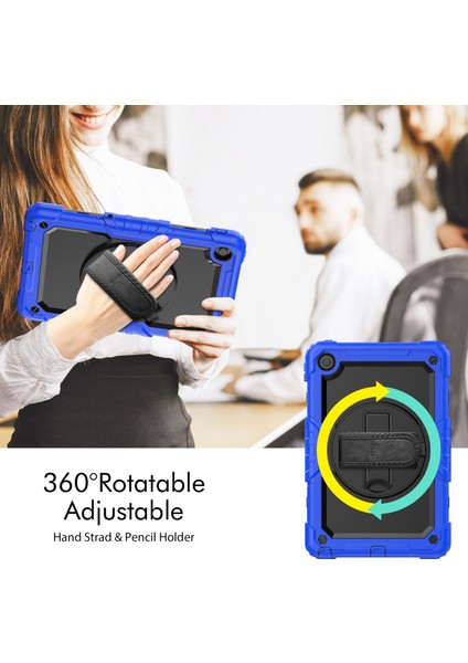 Lenovo Tab M10 Plus 10.6 Gen 3. Mavi Için Silikon Hibrit Pc Kılıfı (Yurt Dışından) fırsatları