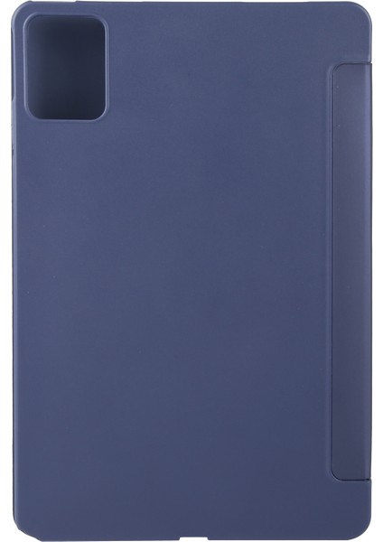 Lenovo Tab P12 12.7 2025 Koyu Mavi Için 3 Katlı Deri Kılıf (Yurt Dışından) modelleri