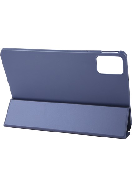 Lenovo Tab P12 12.7 2025 Koyu Mavi Için 3 Katlı Deri Kılıf (Yurt Dışından) fırsatları
