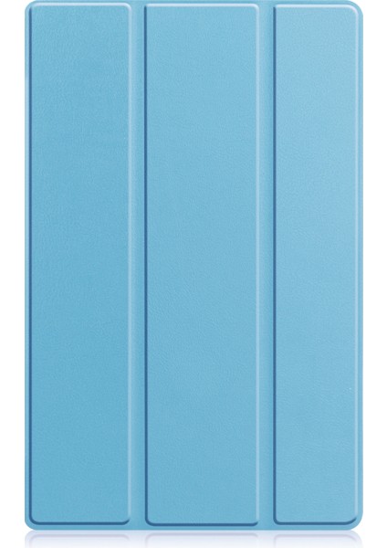 Lenovo Tab M10 Plus 10.6 3. Nesil 2022 Gök Mavisi Için Akıllı Deri Tablet Kılıfı (Yurt Dışından) fiyatları