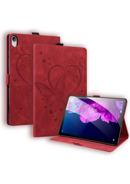 Lenovo Tab P11 TB-J606F Kırmızı Kılıf (Yurt Dışından)