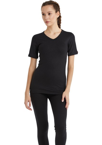 Unisex Termal Tişört 2. Seviye 1263 - Siyah fiyatları