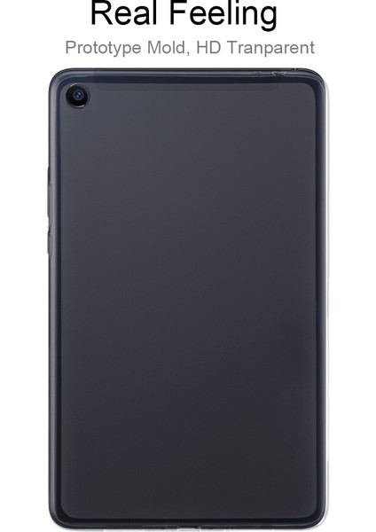 Xiaomi Mi Pad 4 Plus Için 0.75MM Dropproof Şeffaf Tpu Kılıf (Yurt Dışından)
