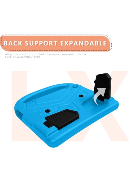 Lenovo Tab M10 Plus 10.3 Mavi Için Sparrow Stil Eva Düz Düşme Önleyici Kapak (Yurt Dışından) modelleri