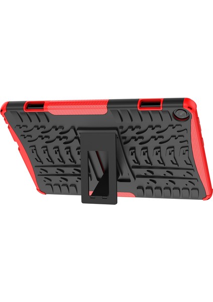 Lastik Dokusu Tpu+Pc Kılıfı Lenovo Tab M10 3. Nesil Kırmızı (Yurt Dışından) fırsatları
