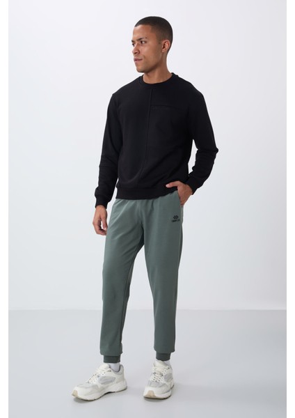 Çağla Klasik Cepli Standart Kalıp Manşetli Erkek Eşofman Alt - 84652 fiyatları