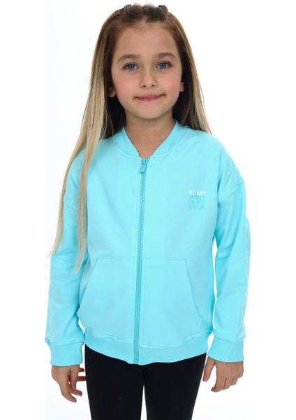 Kız Çocuk Baskılı Hırka modelleri