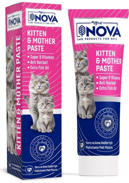 Premıum Kıtten&mother Antı Haırball Malt Paste