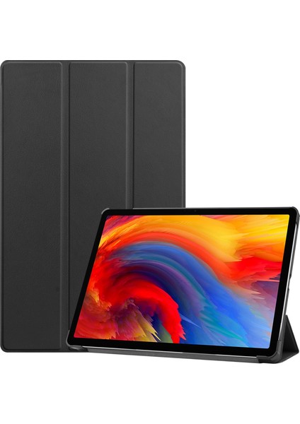 Lenovo Pad Plus 11 2021 Siyah Deri Kılıf (Yurt Dışından)