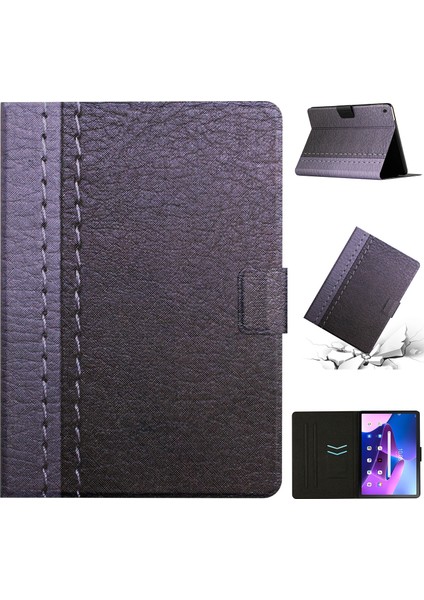 Lenovo Tab M10 Plus Gri Için Akıllı Tablet Kılıfı (Yurt Dışından)