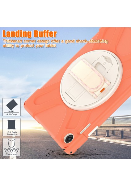 Lenovo Tab M10 10.1 3. Nesil Turuncu Için Silikon + Pc Tablet Kılıfı (Yurt Dışından) fırsatları