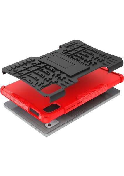 Lenovo Tab M9 Kırmızı Için Tpu + Pc Tablet Kılıfı (Yurt Dışından) fırsatları