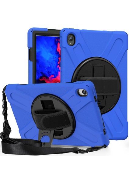 Lenovo Tab P11 Mavi Için Silikon + Pc Tablet Kılıfı (Yurt Dışından) fiyatları