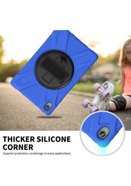 Lenovo Tab P11 Mavi Için Silikon + Pc Tablet Kılıfı (Yurt Dışından) fırsatları