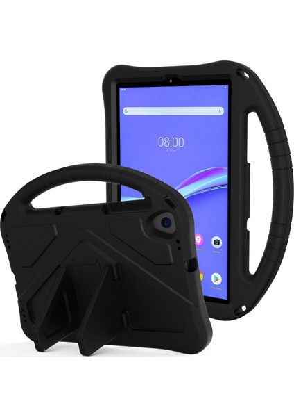 Eva Düz Düşme Önleyici Koruyucu Kılıf Shl Lenovo M10 Plus X606 Siyah Için Tutucu ile (Yurt Dışından)