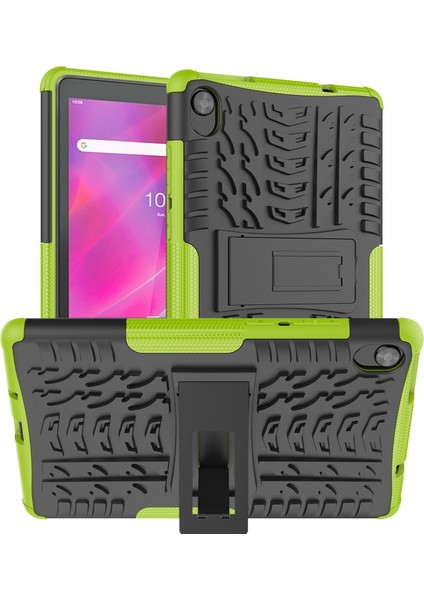 Lenovo Tab M8 3. Nesil / M8 Hd Yeşil Için Tpu + Pc Kılıfı (Yurt Dışından)