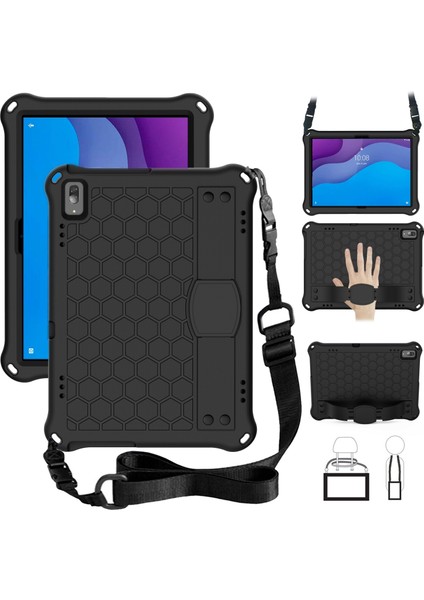 Petek Eva + Pc Shl Lenovo Tab M10 TB-X505X/F Siyah+Siyah (Yurt Dışından)