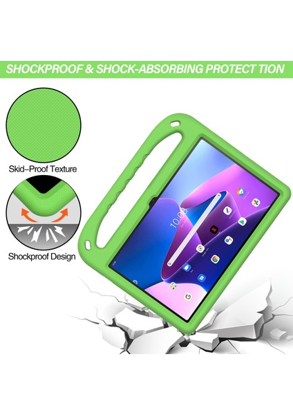 Lenovo Tab M10 Plus 10.6 3. Nesil 2022 Yeşil Tablet Kılıfı (Yurt Dışından) fırsatları