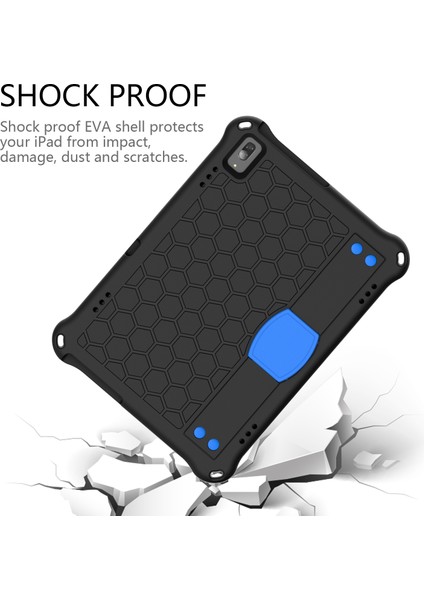 Lenovo Tab M10 TB-X505X/F Petek Eva + Pc Shl Siyah + Mavi Için (Yurt Dışından) modelleri