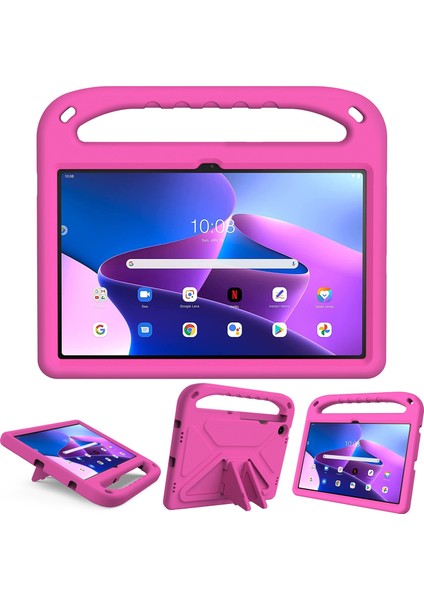 Lenovo Tab M10 Plus 10.6 3. Nesil 2022 Gül Kırmızısı Için Tablet Kılıfı (Yurt Dışından)
