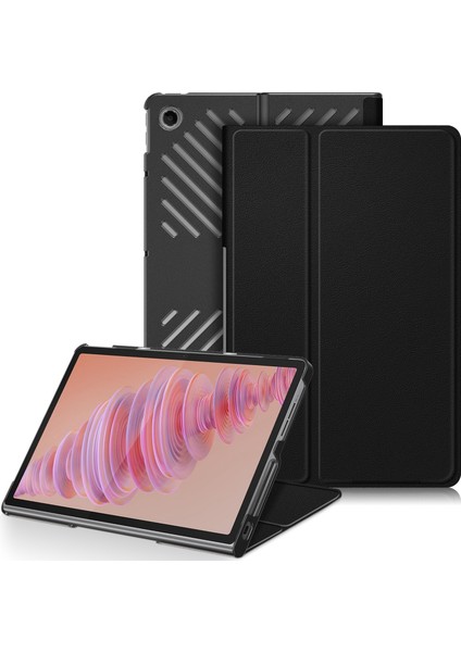 Lenovo Tab Plus 11.5 TB351FU Siyah Deri Tablet Kılıfı (Yurt Dışından)