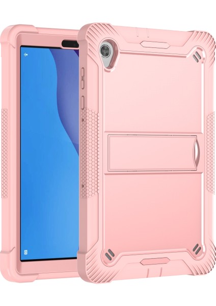 Lenovo Tab M10 Hd Rose Gold Için Silikon + Pc Kılıfı (Yurt Dışından) fiyatları