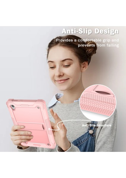 Lenovo Tab M10 Hd Rose Gold Için Silikon + Pc Kılıfı (Yurt Dışından) fırsatları