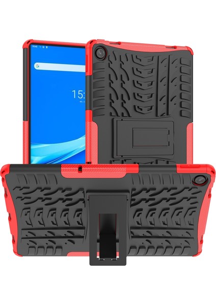 Lenovo Tab M10 Plus 10.6 3. Nesil 2022 Kırmızı Için Tpu + Pc Kılıfı (Yurt Dışından)