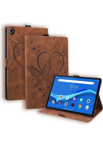 Lenovo Tab M10 Hd (Gen 2) 2020 10.1 TB-X306F Kahverengi Kılıf (Yurt Dışından)