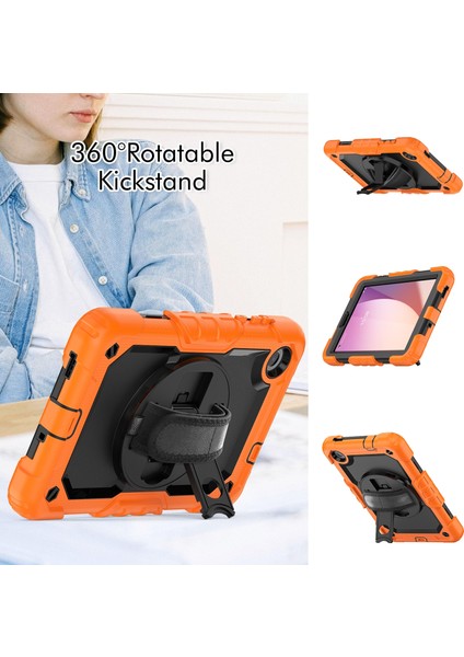 Lenovo Tab M8 4. Nesil Turuncu Için Silikon Hibrit Pc Kılıfı (Yurt Dışından) modelleri