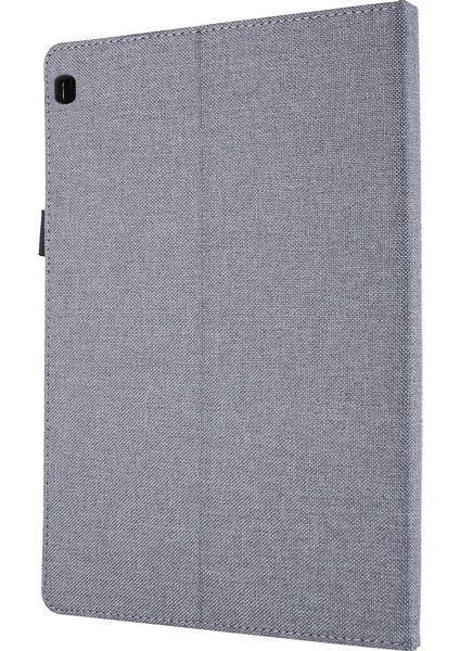 Lenovo Tab M10 10.1 Için Kumaş Stili Tpu Düz Koruyucu Raf Gri (Yurt Dışından) modelleri