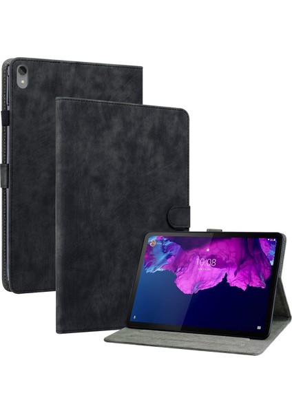 Lenovo Tab P11/PAD Plus 2011 Siyah Için Pu Tablet Kılıfı (Yurt Dışından)