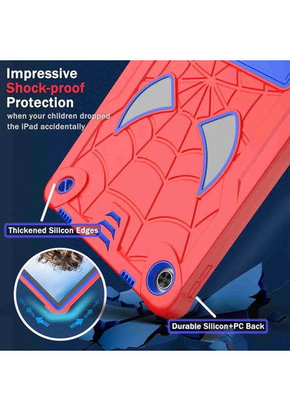 Lenovo Tab M10 Plus 10.6 3. Nesil 2022 Kırmızı + Mavi Pc Tablet Kılıfı (Yurt Dışından) fırsatları