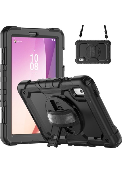 Lenovo Tab M9 Siyah Için Silikon Hibrit Pc Kılıfı (Yurt Dışından)