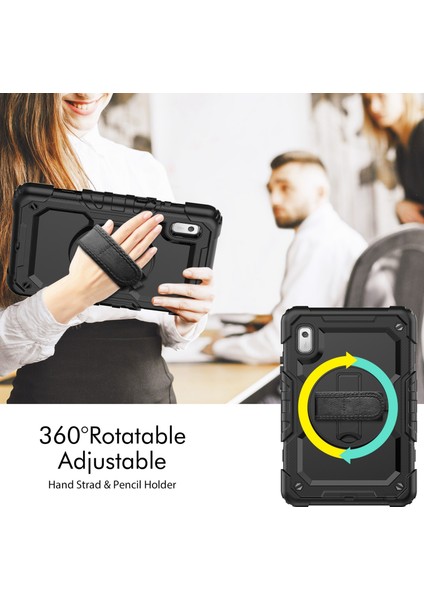 Lenovo Tab M9 Siyah Için Silikon Hibrit Pc Kılıfı (Yurt Dışından) fiyatları