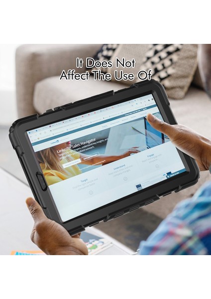 Lenovo Tab M9 Siyah Için Silikon Hibrit Pc Kılıfı (Yurt Dışından) fırsatları