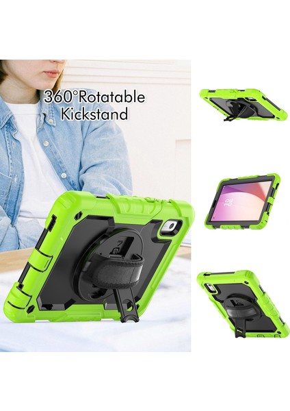 Lenovo Tab M9 Sarı Yeşil Için Silikon Hibrit Pc Kılıfı (Yurt Dışından) modelleri