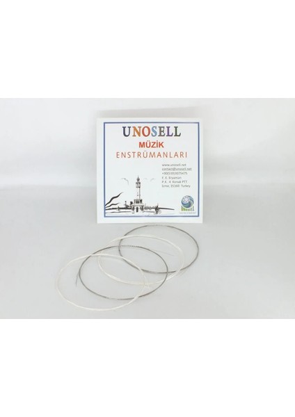 3 Takım Cura Saz Teli, 3 x String Set For Turkish String Small Size Cura Saz
