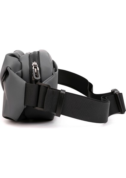 Yeni Erkek Bel Çantası, Açık Havada Çalışan Cep Telefonu Çantası, Çok Fonksiyonlu Büyük Kapasiteli Göğüs Çantası, Gündelik Omuz Crossbody Çantası (Yurt Dışından) fırsatları