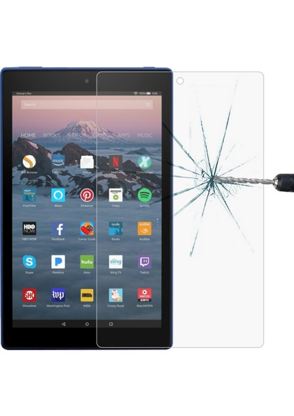 Fire Hd 10 2017 Için 0,3 mm Temperli Gl Film (Yurt Dışından)
